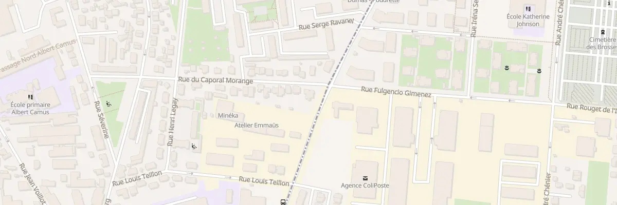 Plan du 32 Rue Caporal Morange à Villeurbanne