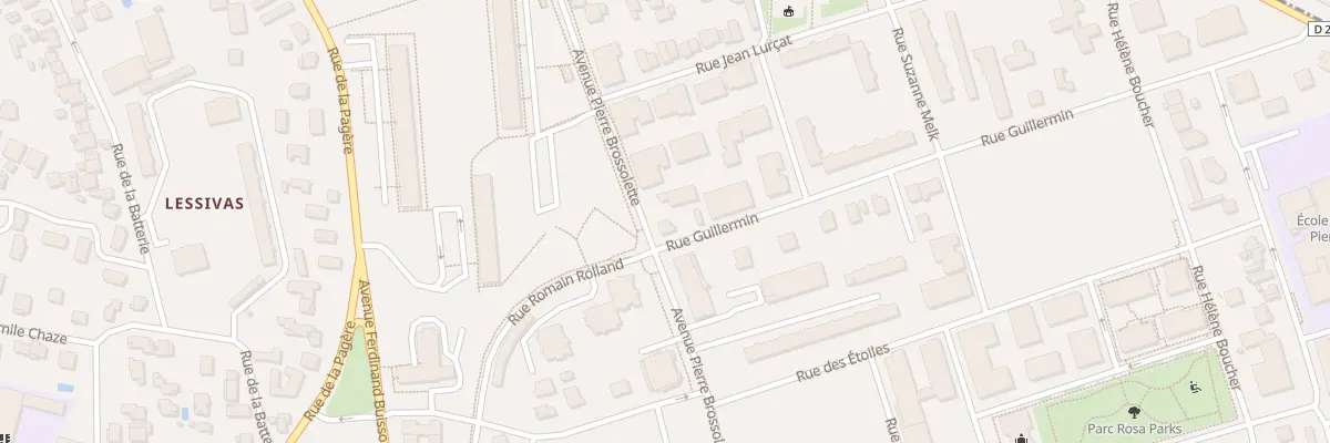 Plan du 41 Av Pierre Brossolette à Bron