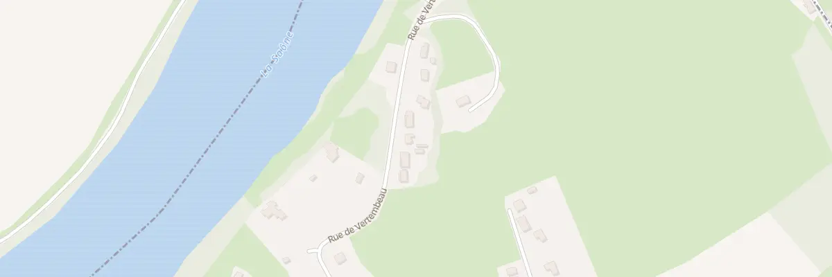 Plan du 8 Rue de Vertembeau à Châtenoy-en-Bresse