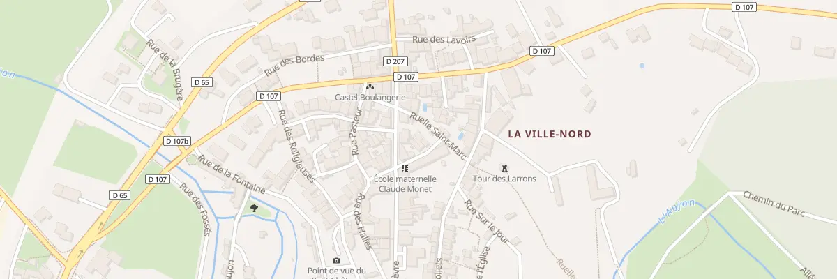 Plan du 3 Rue du Vieux Bourg à Châteauvillain