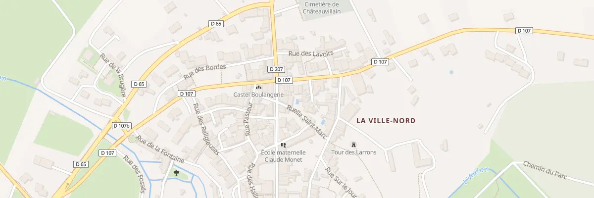 Plan du 6B Rue de Richebourg à Châteauvillain