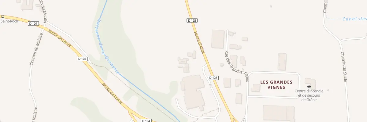 Plan du 5177 Goureyer à Grane