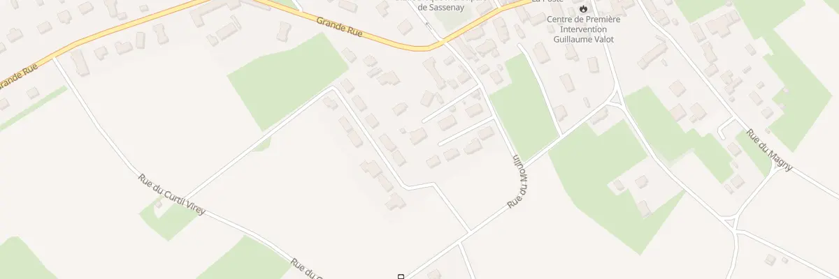 Plan du 8C Rue du Moulin à Sassenay