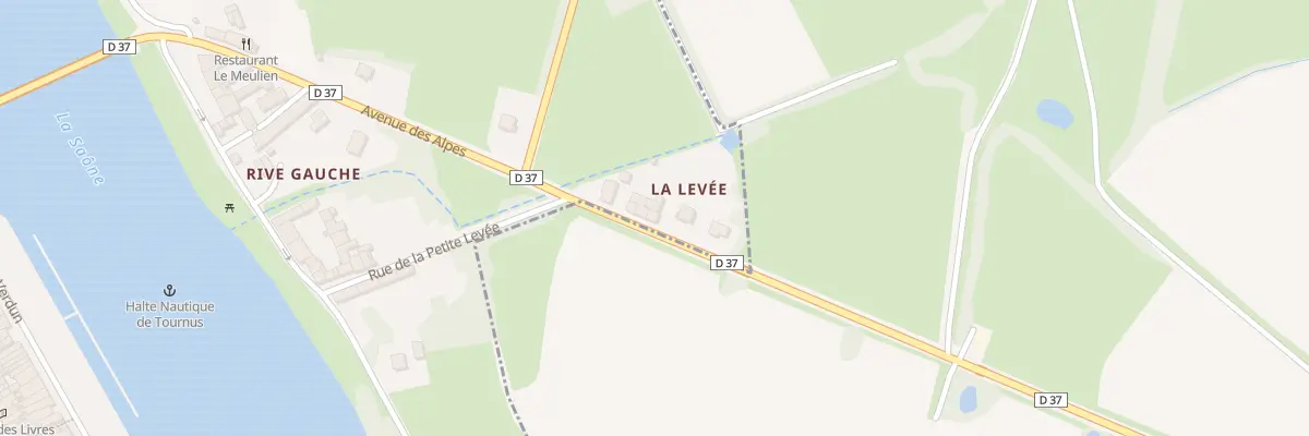 Plan du 27 Av des Alpes à Tournus