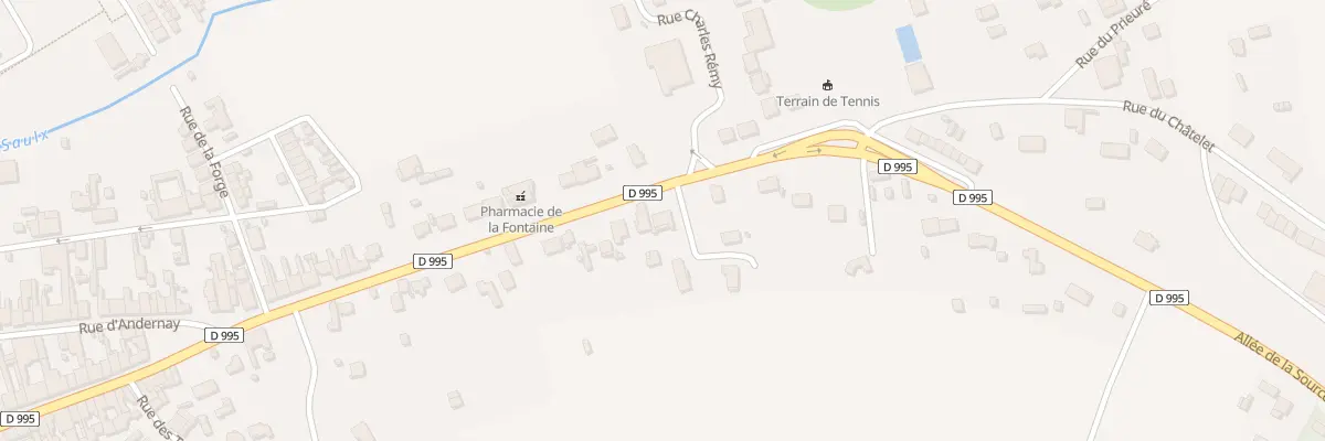 Plan du 20 Av du Général Sarrail à Sermaize-les-Bains