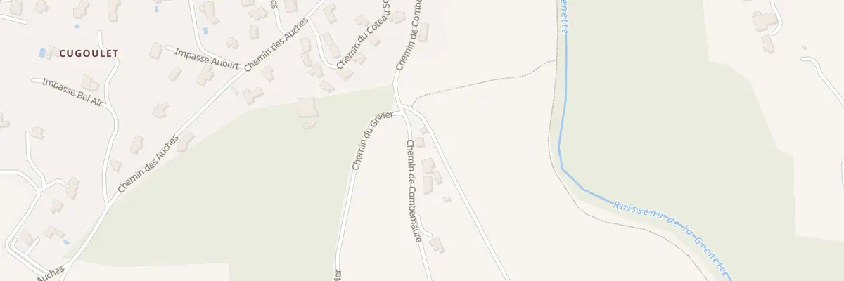 Plan du 5250 Plaisance à Grane