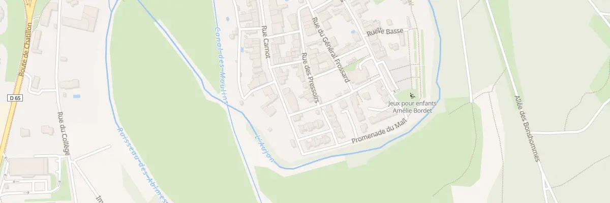 Plan du 16B Rue des Pressoirs à Châteauvillain