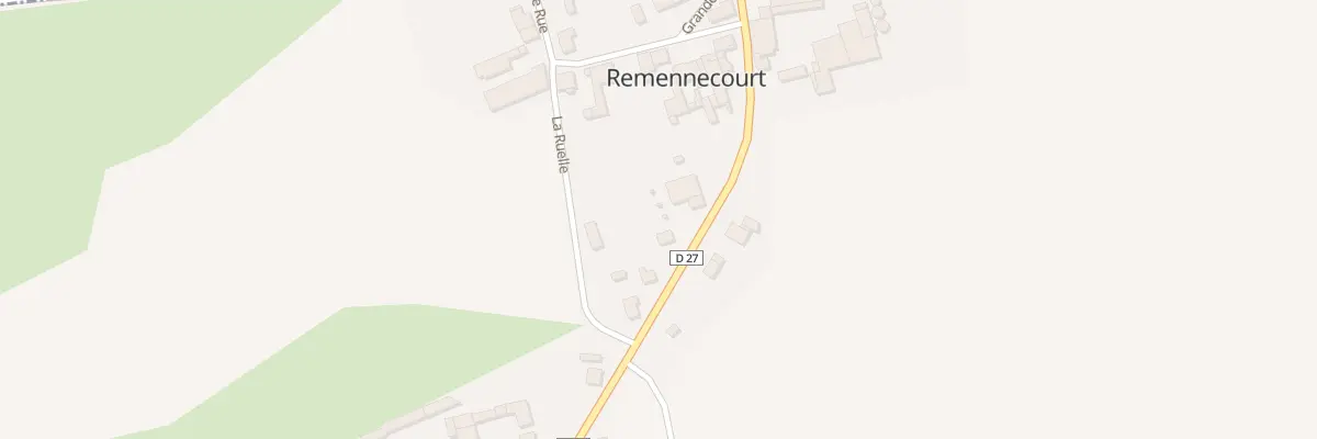 Plan du 9 Rte de Sermaize à Remennecourt