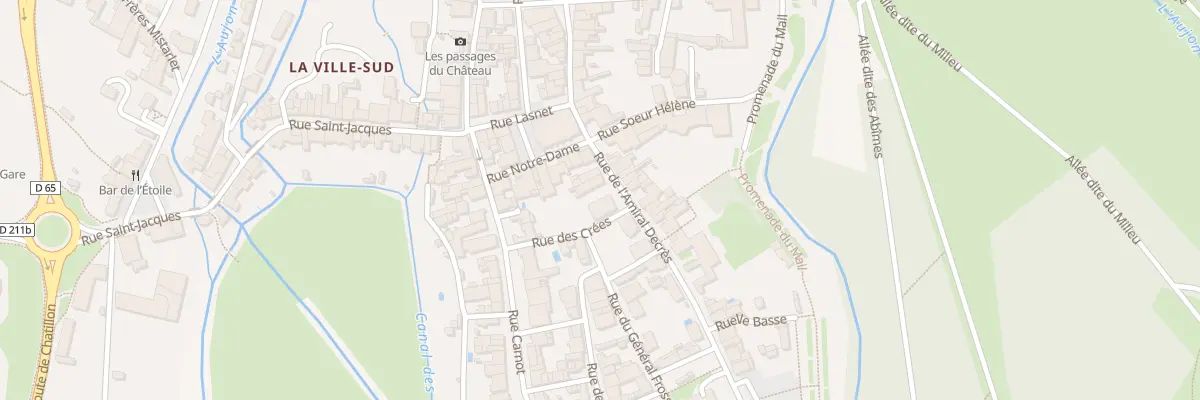 Plan du 4 Rue Amiral Decres à Châteauvillain