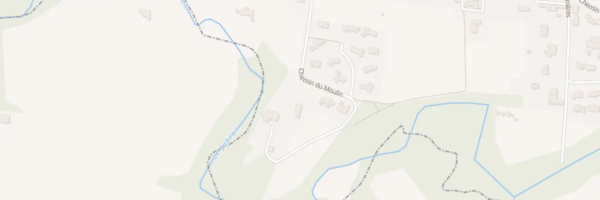 Plan du 340 Che du Moulin à La Bégude-de-Mazenc