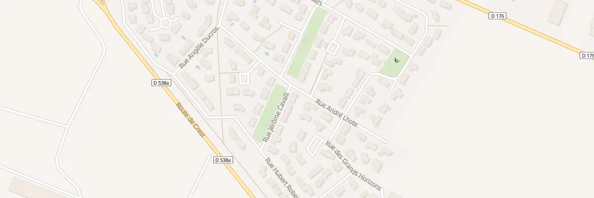 Plan du 22 Rue André Lhote à Valence