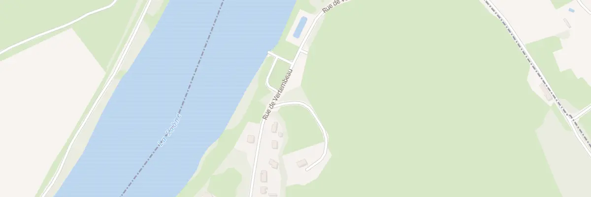 Plan du 20 Rue de Vertembeau à Châtenoy-en-Bresse