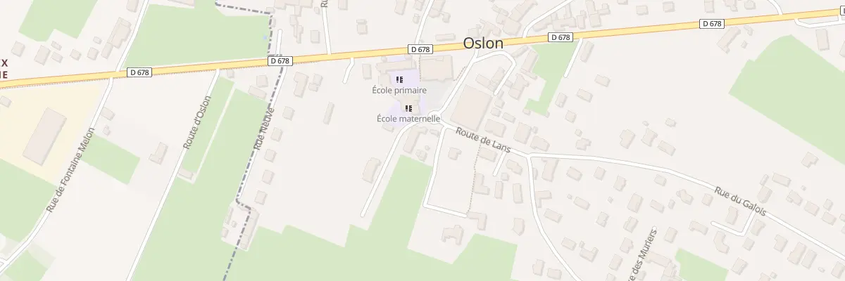 Plan du 4 Pl de la Mairie à Oslon