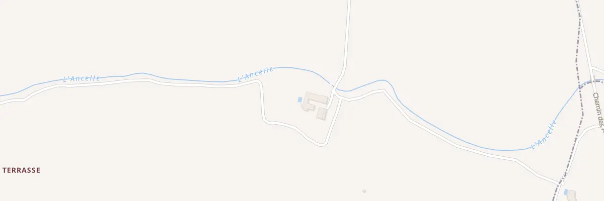 Plan du 1350 Rte du Levant à Marsanne