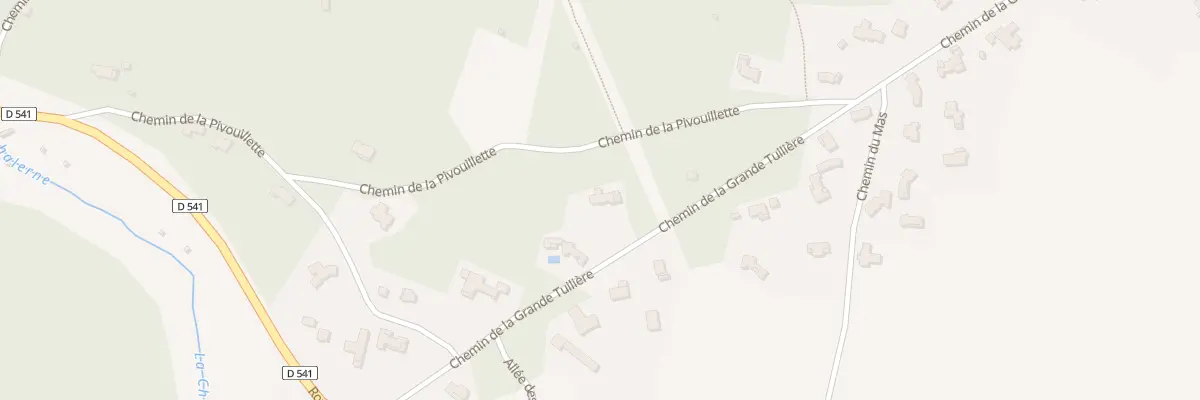 Plan du 5472B Le Mas à Grignan