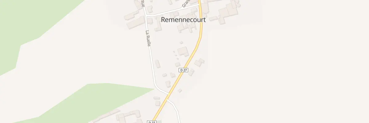 Plan du 11 Rte de Sermaize à Remennecourt