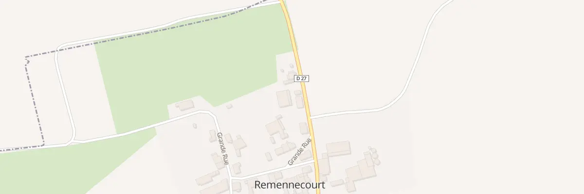 Plan du 17 Rte de Sermaize à Remennecourt
