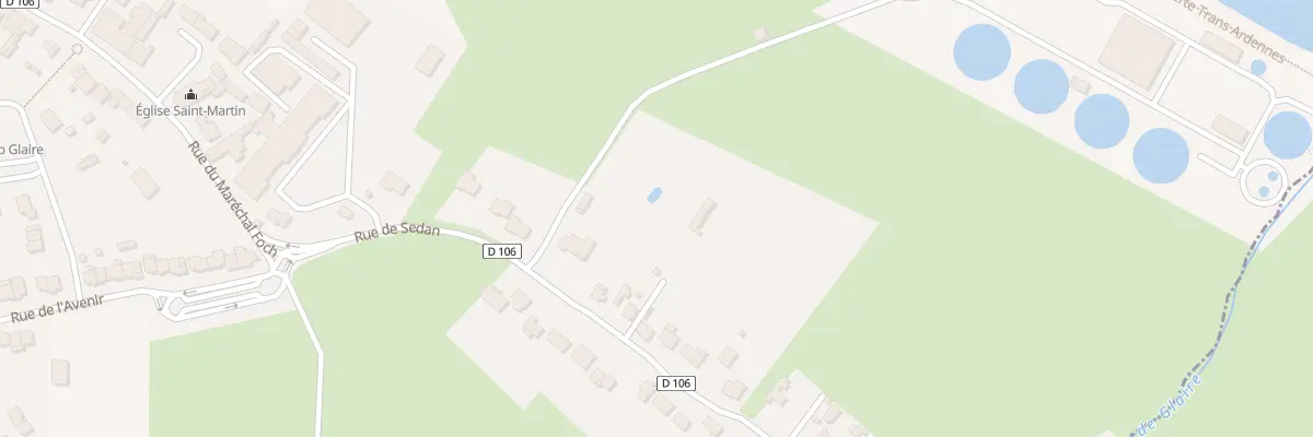 Plan du 17 Rue de Sedan à Glaire