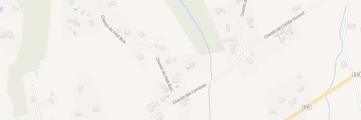 Plan du 120 Che du Petit Bois à Sonnay