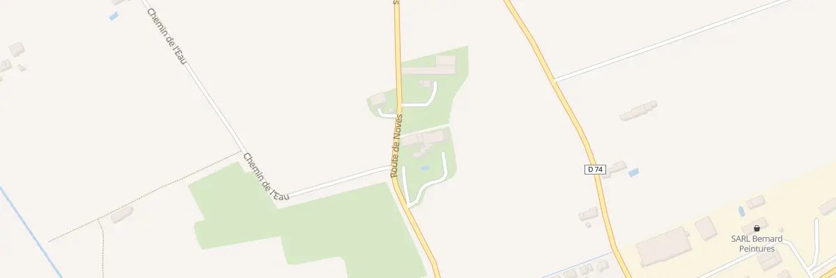 Plan du 9100 Rte de Noves à Verquières