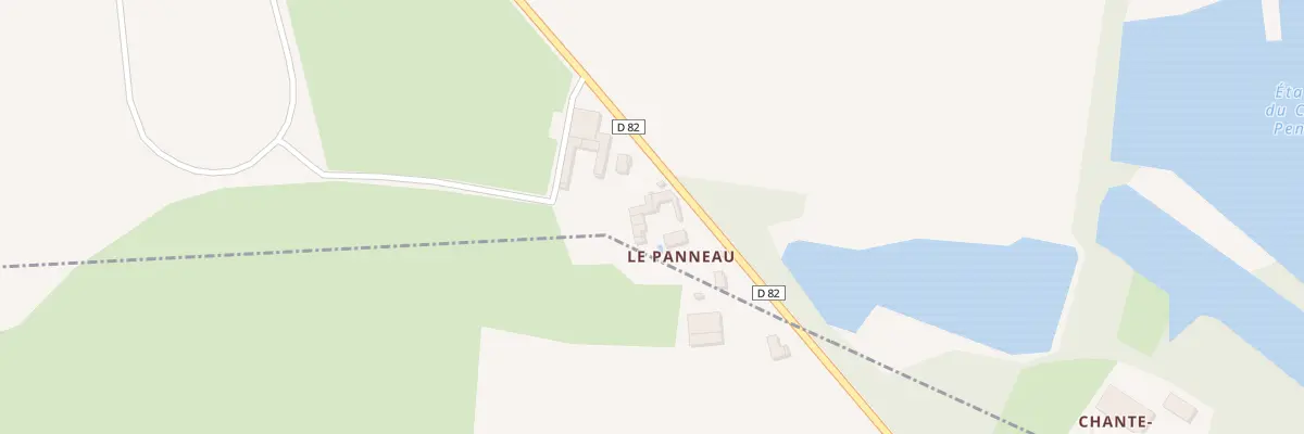 Plan du 1925 Rte du Gouverneur à Ambérieux-en-Dombes