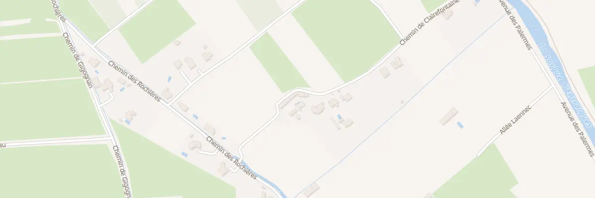 Plan du 475 Che Clairefontaine à Entraigues-sur-la-Sorgue