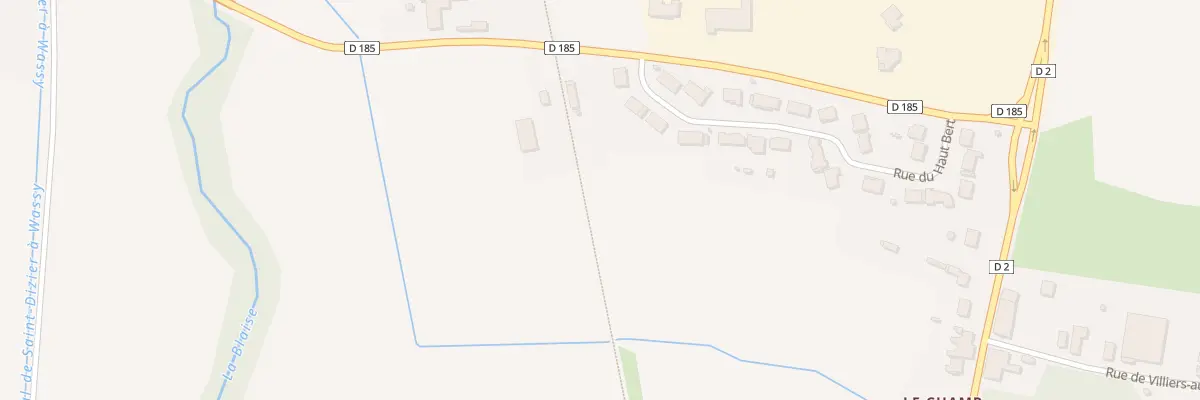 Plan du 9001 Haut Bert Ouest à Louvemont