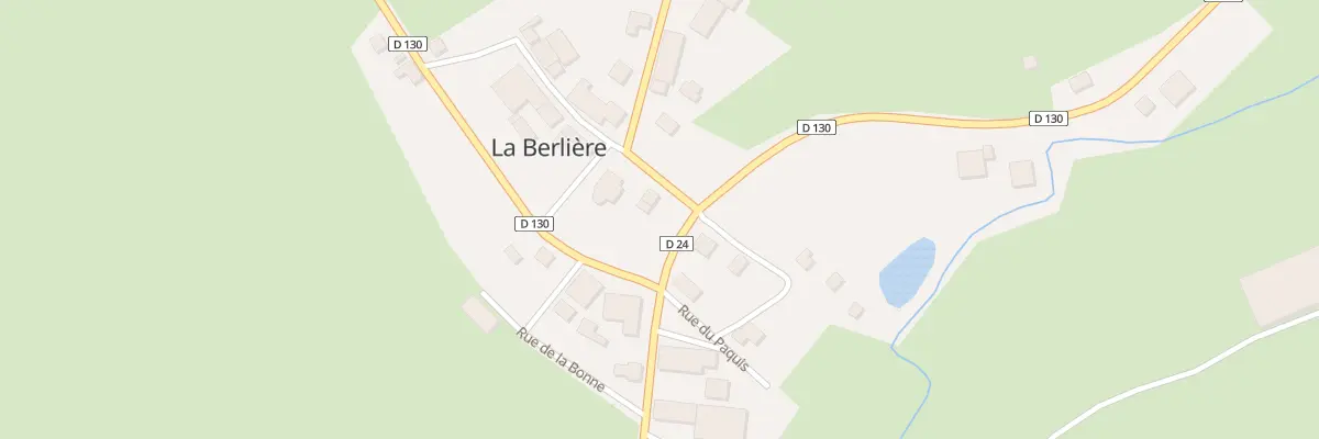 Plan du 1 Rue Charna à La Berlière