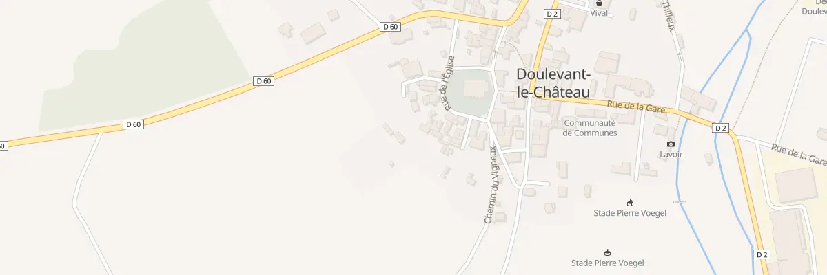 Plan du 23B Rue de l’Eglise à Doulevant-le-Château