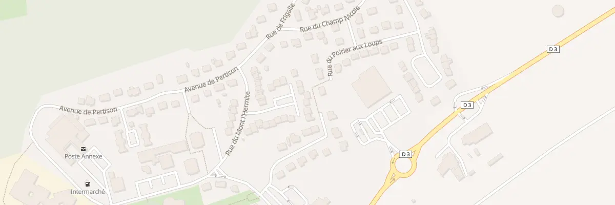 Plan du 15 Rue du Champ d’Ete à Sainte-Menehould