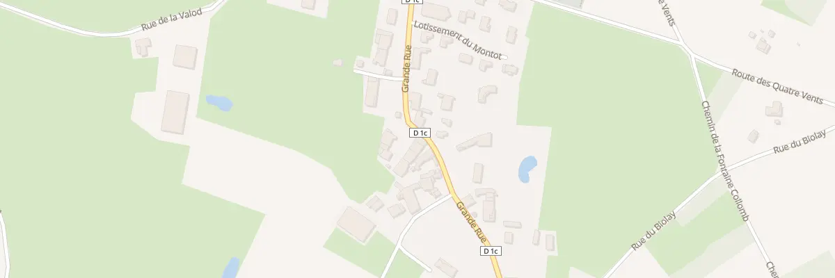 Plan du 1308A Grande Rue à Reyssouze