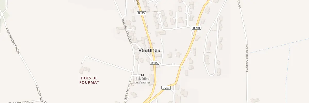 Plan du 260 Rue Villa Vedenna à Mercurol-Veaunes