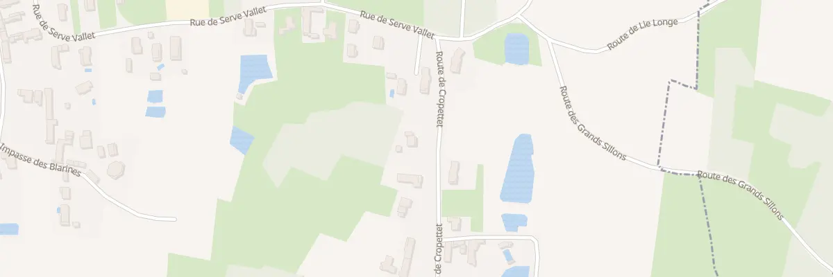 Plan du 945 Rte de Cropettet à Manziat