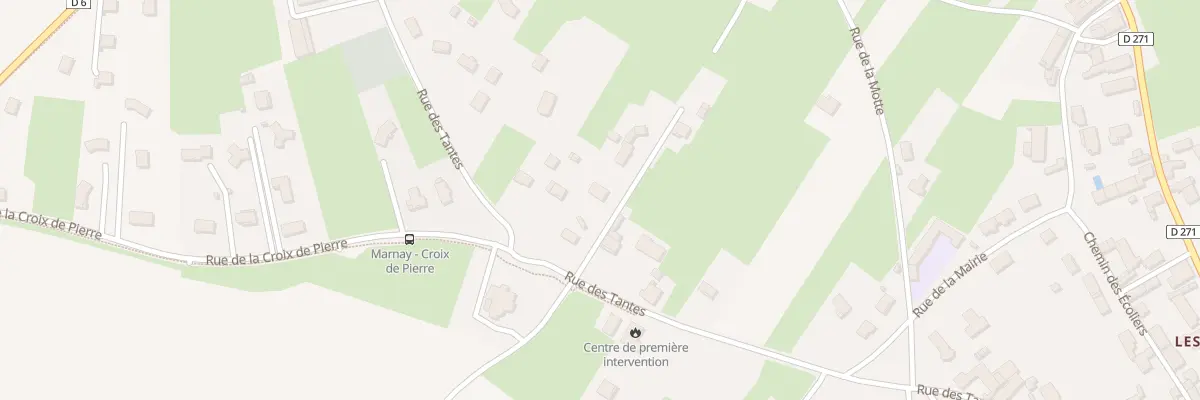 Plan du 25B Rue des Tantes à Marnay