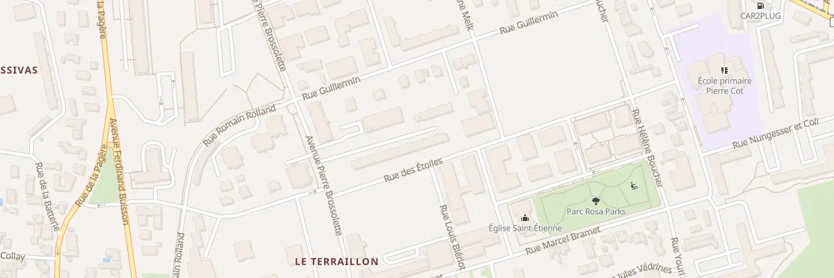 Plan du 51 Av Pierre Brossolette à Bron
