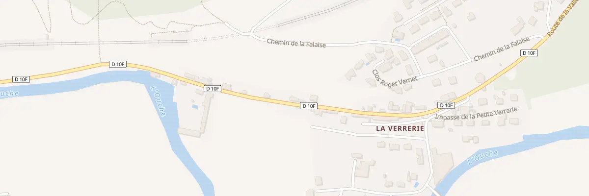 Plan du 9 Rte de la Verrerie à Velars-sur-Ouche