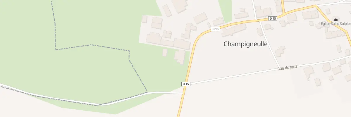 Plan du 30 Rue de la Boulette de Watignie à Champigneulle