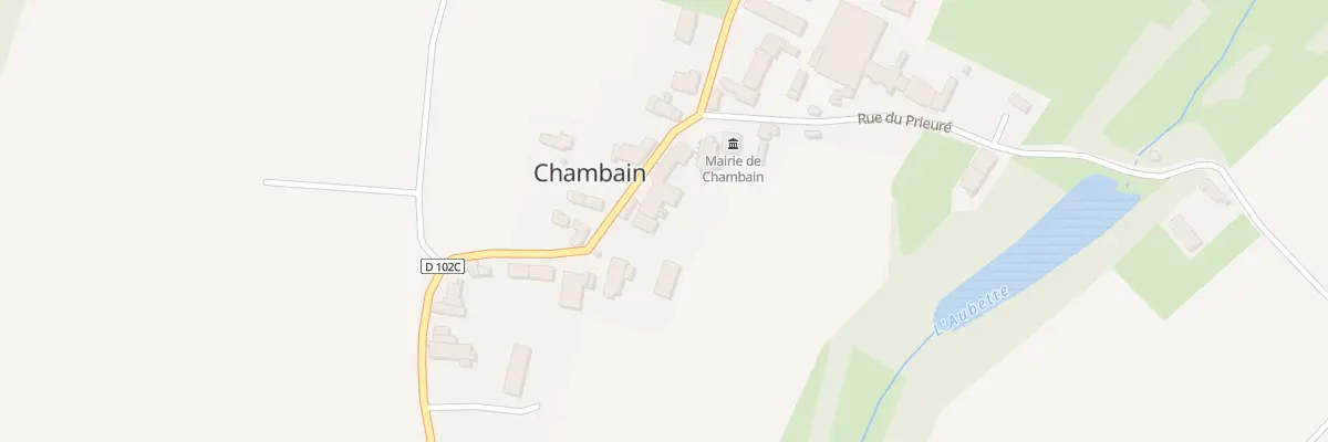 Plan du 5B Rue de l’Aubette à Chambain