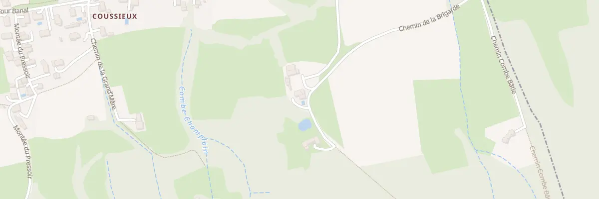 Plan du 354 Che de la Brigarde à Anneyron