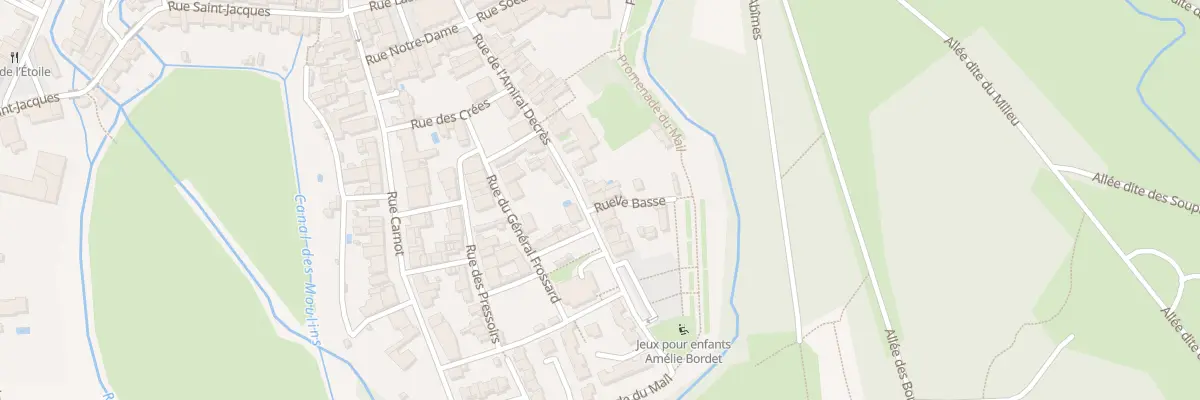 Plan du 23 Rue Amiral Decres à Châteauvillain