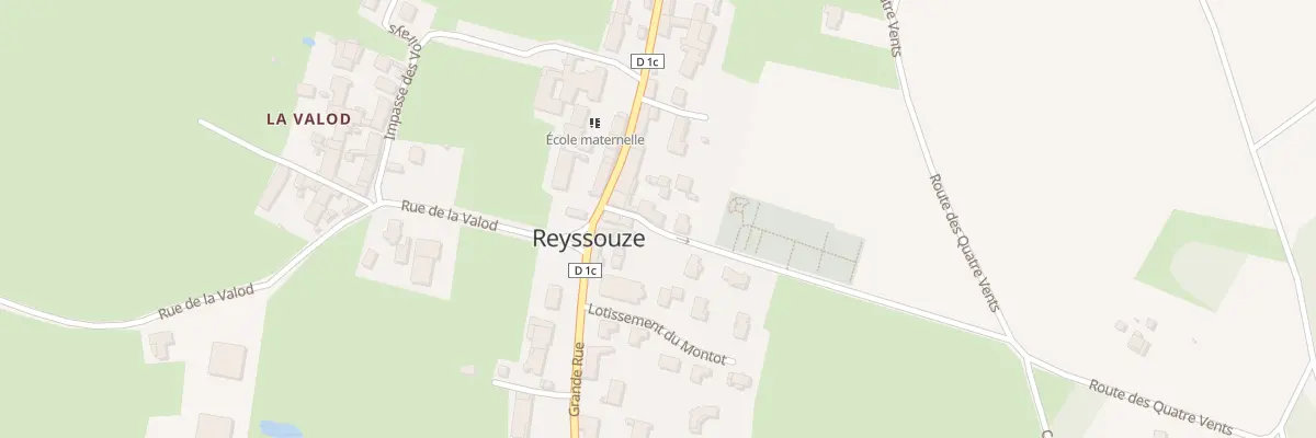 Plan du 49 Rue du Violay à Reyssouze