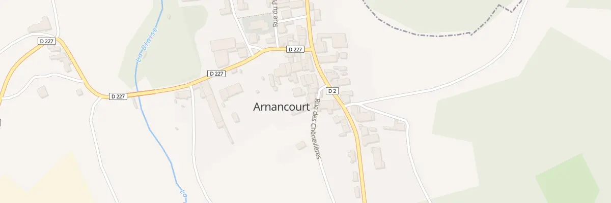 Plan du 5 Rue des Chenevieres à Arnancourt