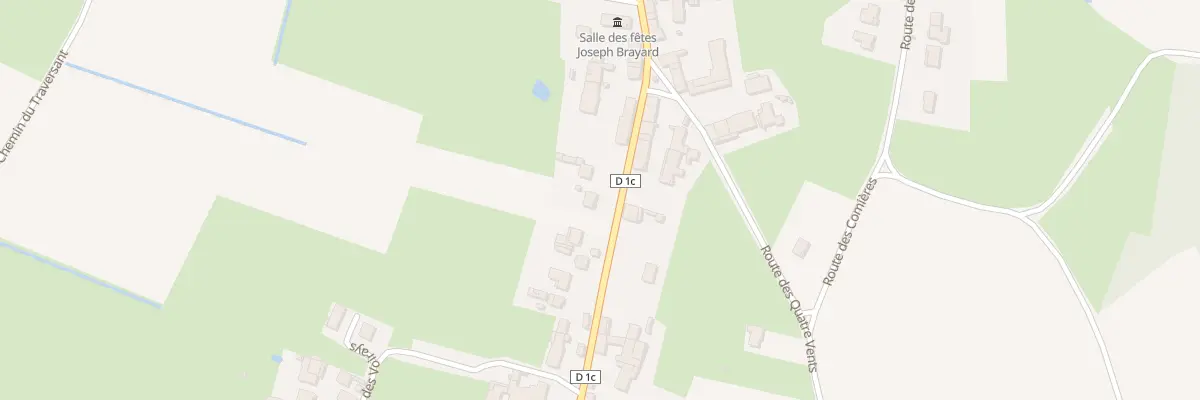 Plan du 847 Grande Rue à Reyssouze