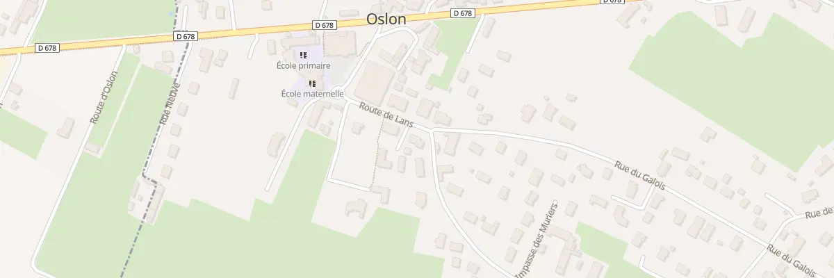 Plan du 4 Imp du Cerisier à Oslon