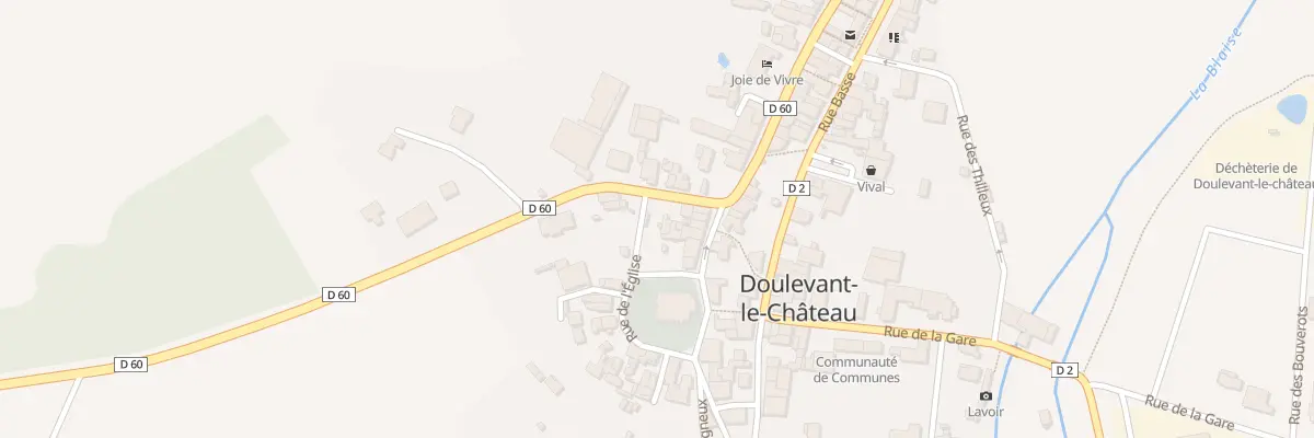 Plan du 5 Rte de Villiers aux Chenes à Doulevant-le-Château