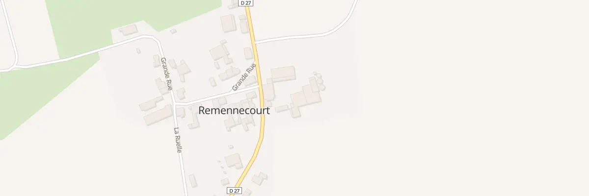 Plan du 6 Rte de Sermaize à Remennecourt
