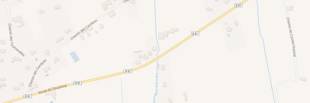 Plan du 2000 Rte du Dauphiné à Sonnay