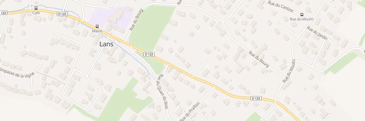 Plan du 3 Rte de Saint-christophe à Lans