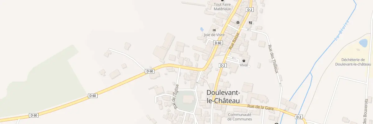 Plan du 10B Rte de Villiers aux Chenes à Doulevant-le-Château