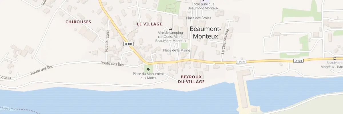 Plan du 5 Rte du Vercors à Beaumont-Monteux